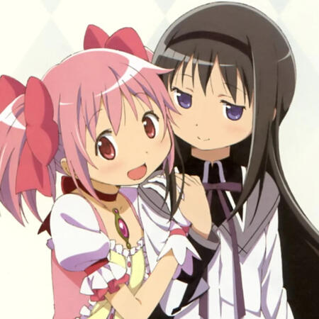 Madoka and Homura (Madoka Magica)