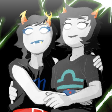 Vriska and Terezi (Homestuck)